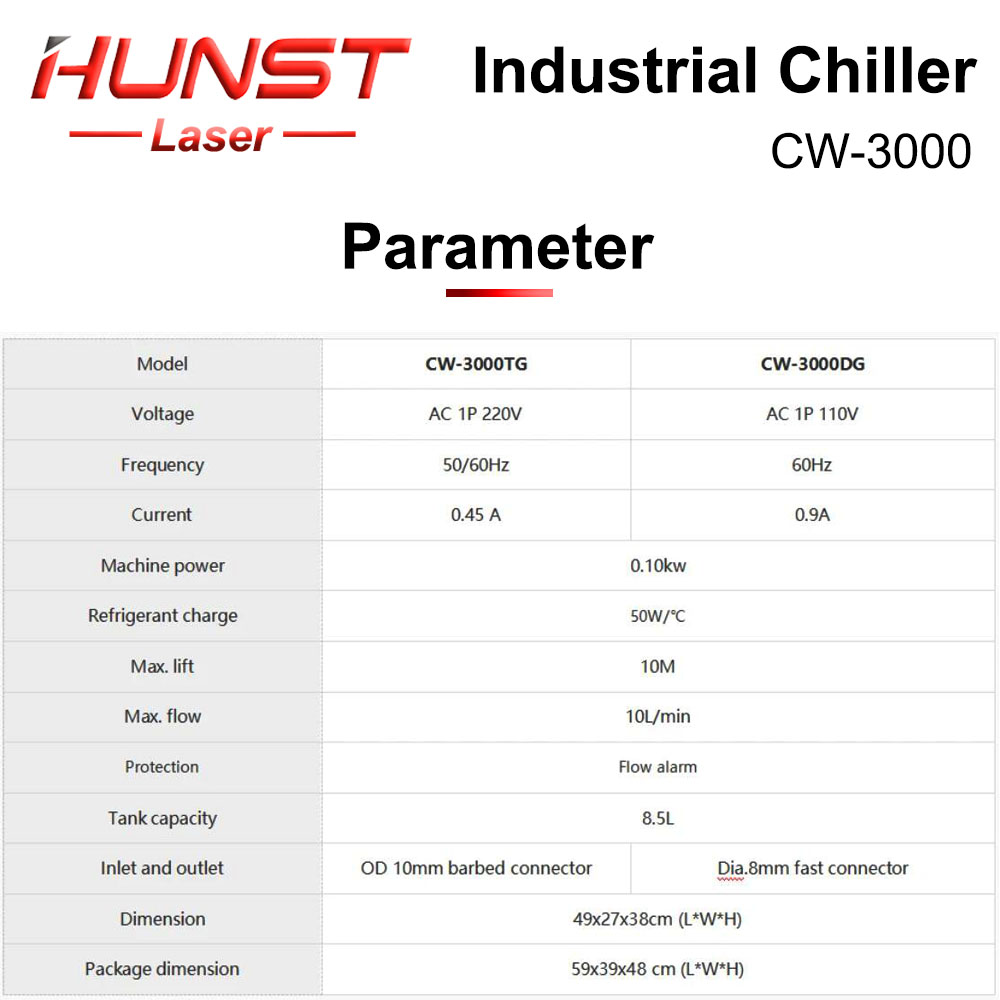 Pendingin Air Industri HUNST S - Laser Industrial Chiller ulasan dan harga