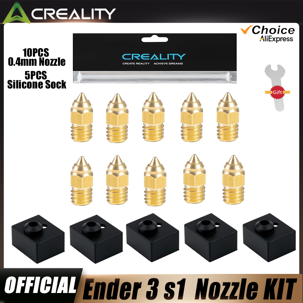 Creality 5 Buah Kaus Kaki Sili - Creality Printer Ender 3 ulasan dan harga
