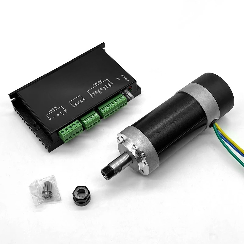 Motor Spindle BLDC 500W ER11 T - Cnc Spindle Motor ulasan dan harga